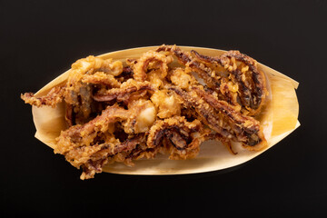 烏賊げそ天　舟盛り