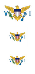 
US Virgin Islands flag PNG vector. US Virgin Islands square and round icon isolated on transparent PNG background. US Virgin Islands flag icon.