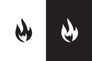 Fire icon vector. fire sign and symbol