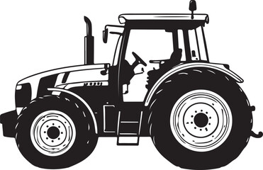 TRACTOR SILHOUETTE