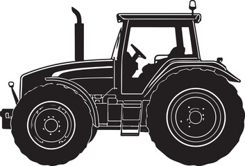 TRACTOR SILHOUETTE