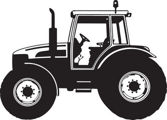 TRACTOR SILHOUETTE