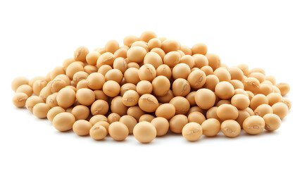 beans isolated on white background