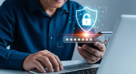  Secure Login Authentication encryption Password Protection Digital Lock Concept. Data Protection and User Authentication Symbol,Shield Icon with Password Encryption Login Process,Secure password entr