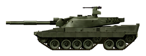 XM-803T (MBT concept based on the XM-803 tank, using a chassis with a tandem track arrangement)