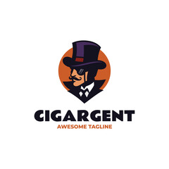 Man Mascot Logo Design 1