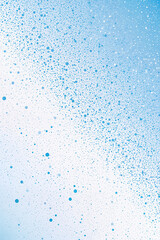 water drops on glass