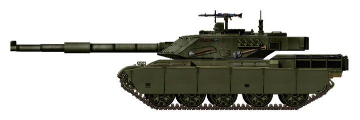 T62-VE M.R.V. (a project to modernize the T-62 tank, using elements from the Italian C2 Ariete MBT, including a 120mm gun)