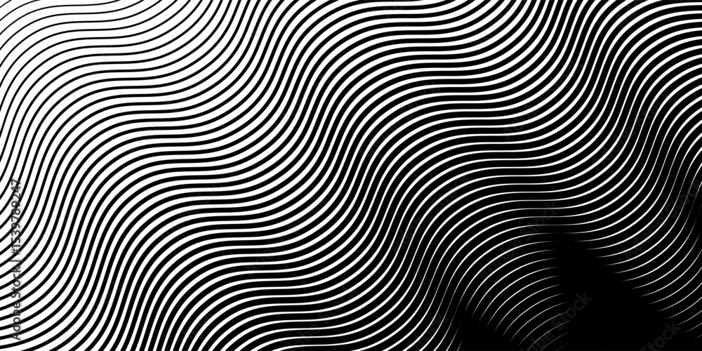 Poster seamless geometric patterns with abstract wave backgrounds for tech design featuring vector illustra