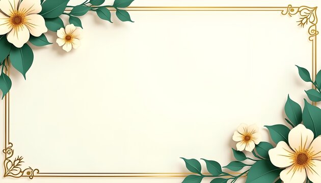 Paper Flower Frame Designs