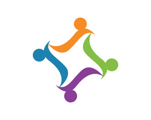 Union Community people care logo and symbols template