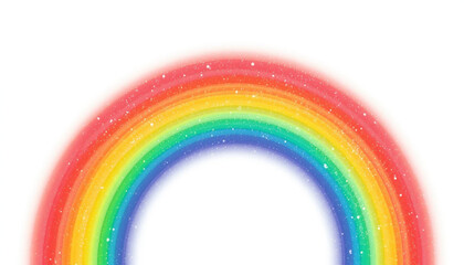 Sparkling Rainbow Arc  Colorful  Bright  Whimsical  Festive  Joyful  Magical  Fantasy  Ill