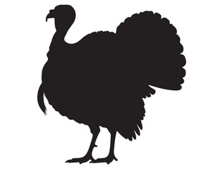TURKEY BIRD SILHOUETTE