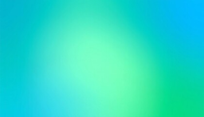 Teal Green Blue Gradient Background.