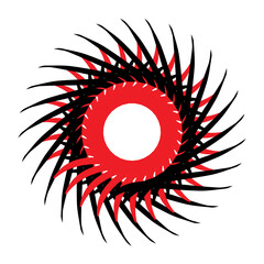 Flower Decorative element illustration floral vintage retro art background