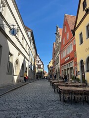 Obraz premium landscape in Rothenbrug ob der Tauber, Bavaria, Germany