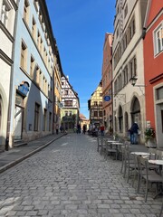 Obraz premium landscape in Rothenbrug ob der Tauber, Bavaria, Germany