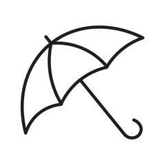 Umbrella icon on white background
