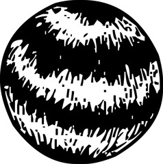 Minimal abstract design element or decorative illustration in vector style, suitable for creative graphics, backgrounds, or web icons.