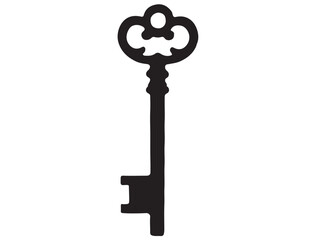 VINTAGE KEY SILHOUETTE
