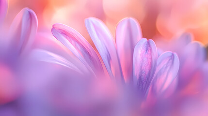 Naklejka premium Dreamlike Petals A Soft Focus Exploration of Floral Delicacy isolated on transparent background