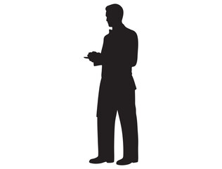 WAITER SILHOUETTE