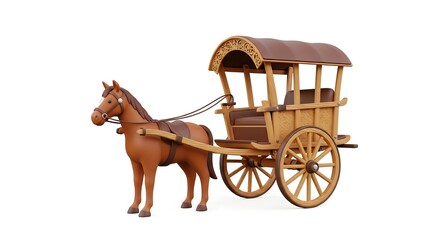 Horse and Cart Vintage Transport