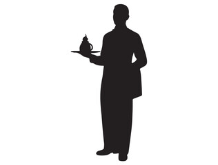 WAITER SILHOUETTE