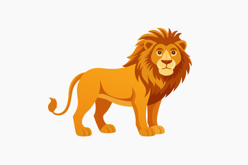 lion vector illustration © freelancer beauty