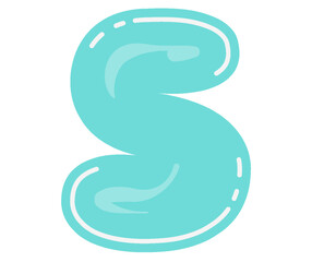 Obraz premium Birthday Alphabet