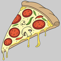 pizza vector
