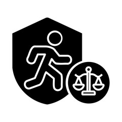 human right Solid icon