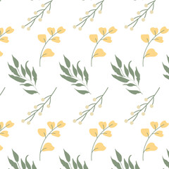 Colorful Floral Flower Pattern Background Wallpaper