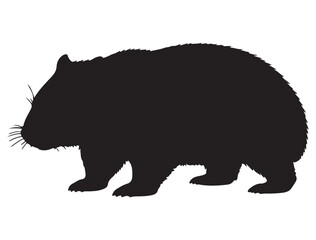 WOMBAT SILHOUETTE