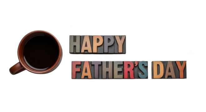 Fathers Day coffee celebration