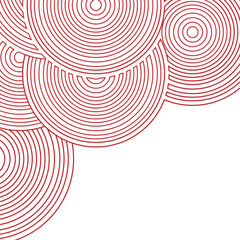 overlapping concentric circles