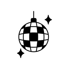 Disco Ball Party Dance Fill Icon