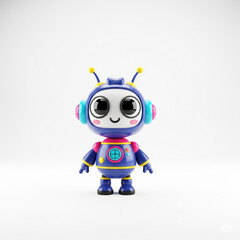Cute 3D Robot