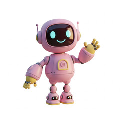 Cute 3D Robot
