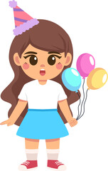 Birthday Cartoon Character