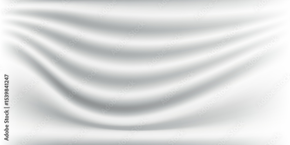 Poster silver foil background with metal mirror texture. chrome gradient surface with light gloss. vector a