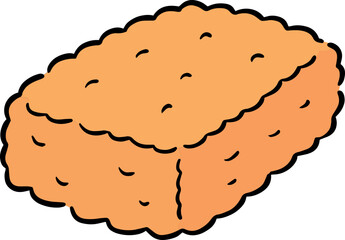 Illustration of sponge
