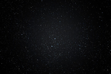 Space star shape sky night background, black starry cosmos abstract pattern dark blue science,...