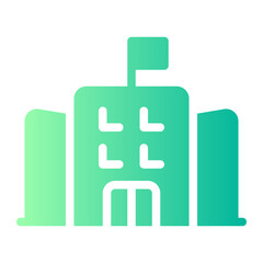 school gradient icon