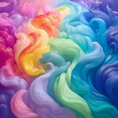 Pastel Rainbow Unicorn Backgrounds Magical Rainbow Galaxy Backgrounds with Sparkling Stars