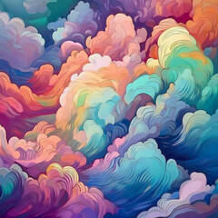 Pastel Rainbow Unicorn Backgrounds Magical Rainbow Galaxy Backgrounds with Sparkling Stars