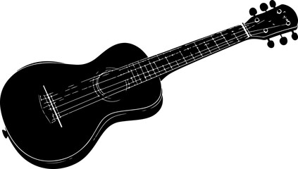 illustration of ukulele