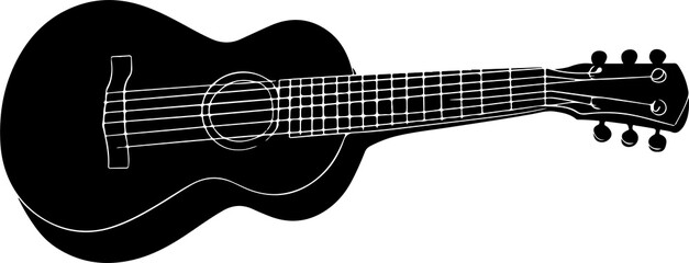 Obraz premium illustration of ukulele