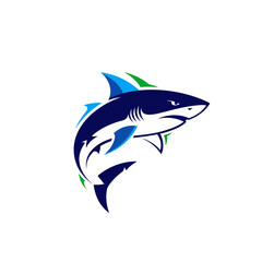 Icon or logo Shark very cool design