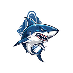 Icon or logo Shark very cool design